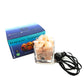 Square Salt Lamp Diffuser with UL Listed Dimmer Cord