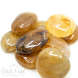 Yellow Hematoid Palm Stone