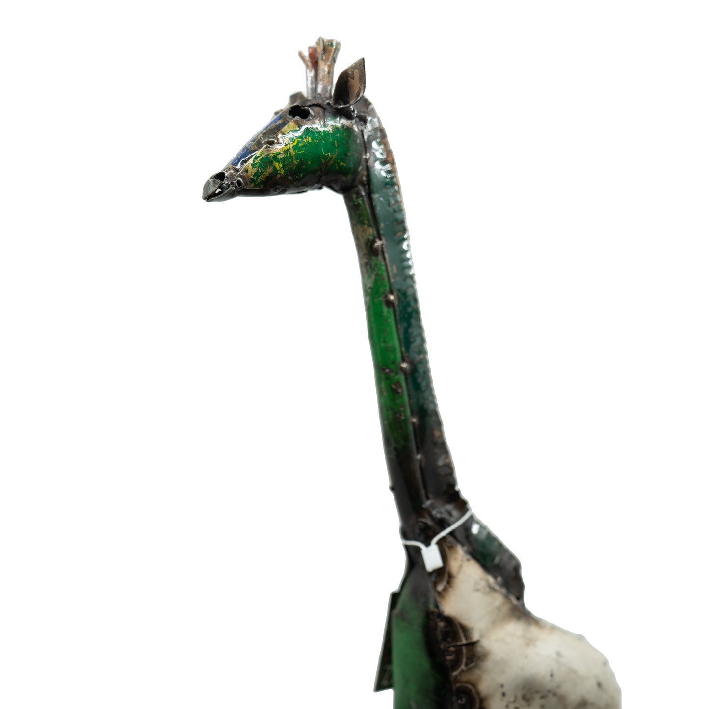Colorful Recycled Oil Drum Giraffe