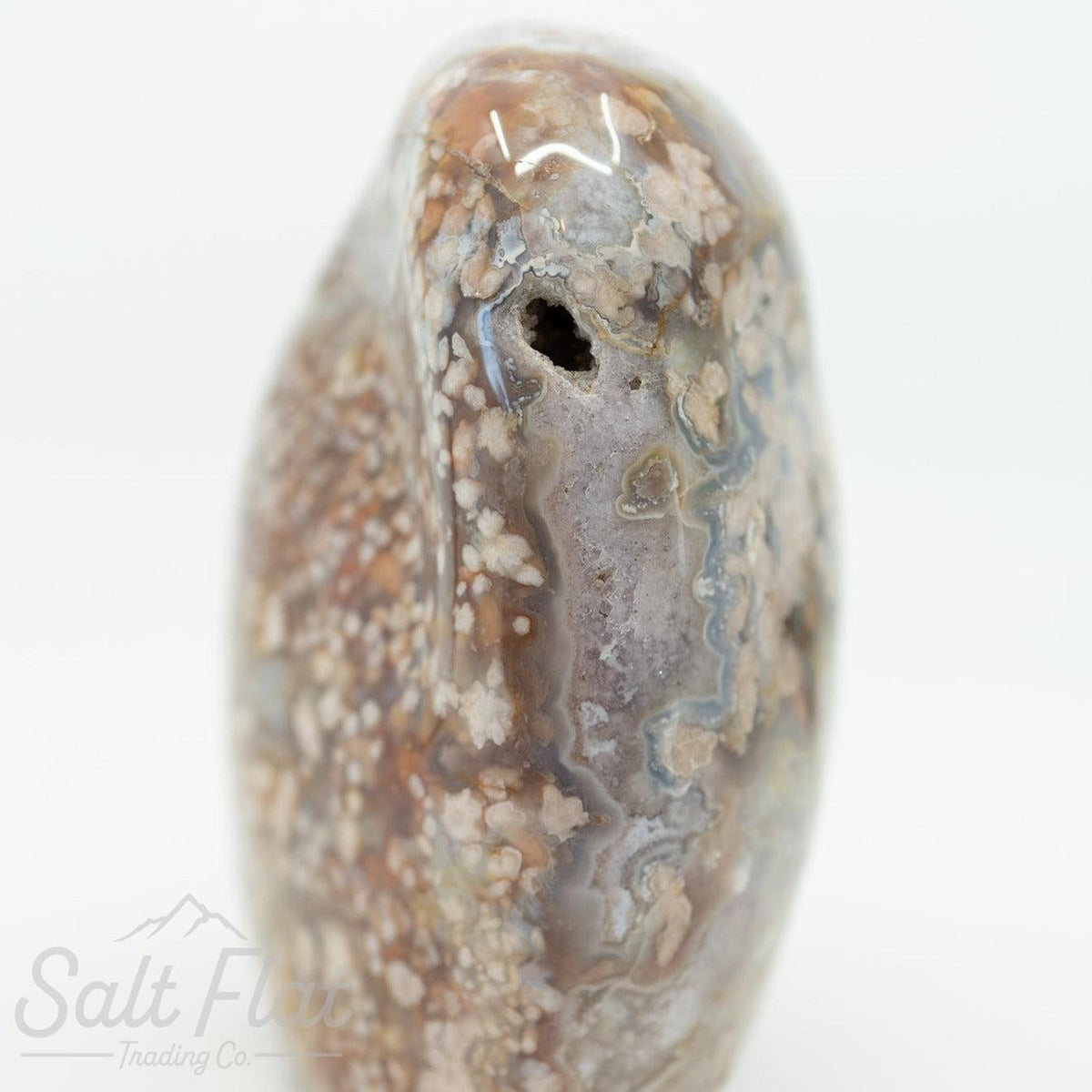 Flower Agate Free Form