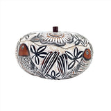 Lace Birds - Medium Gourd Box