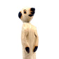 Standing Meerkat Sculpture in Jacaranda Wood