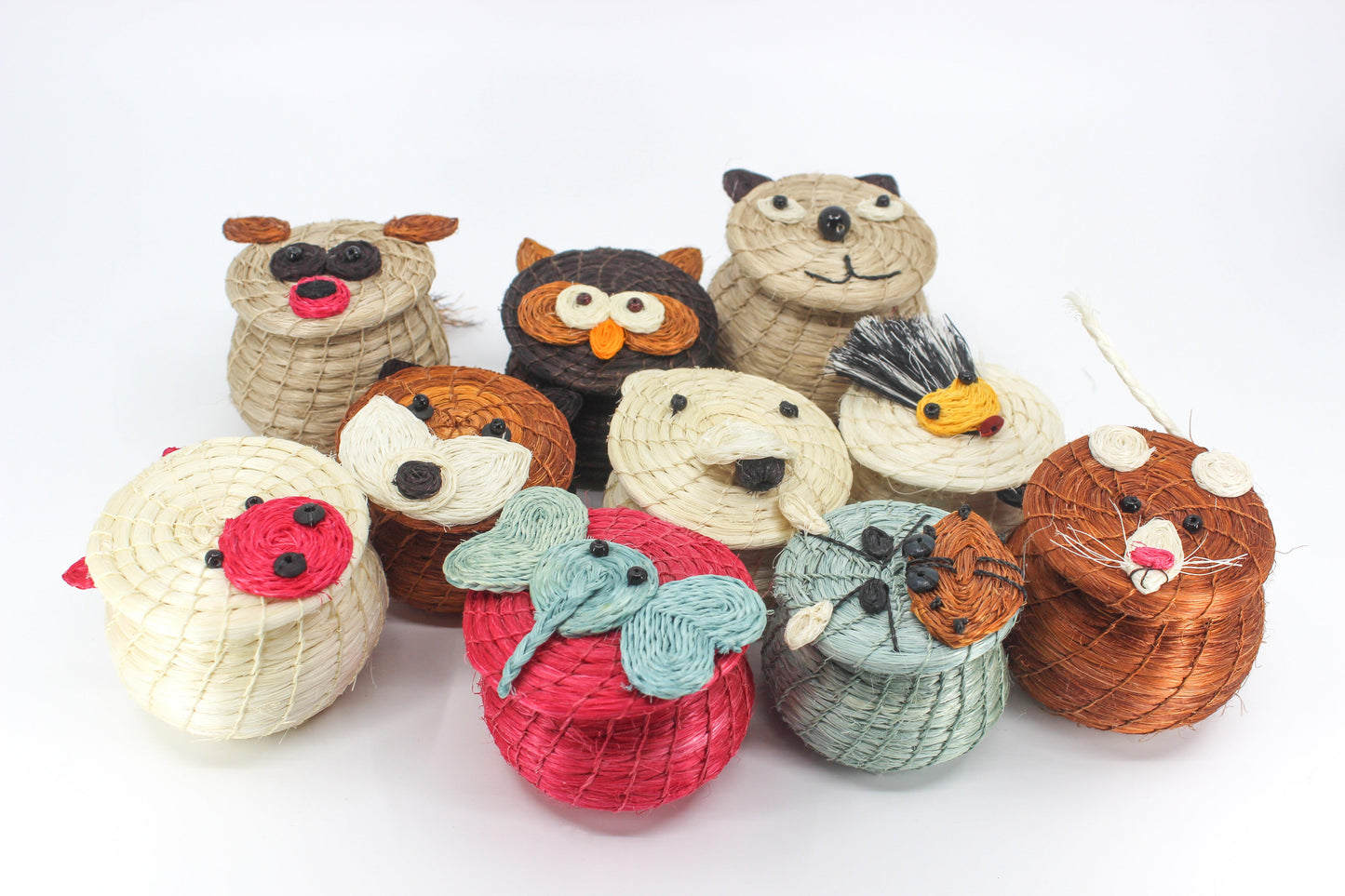 Mini Lidded Baskets