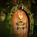 Fairy Door & Windows- Open Door