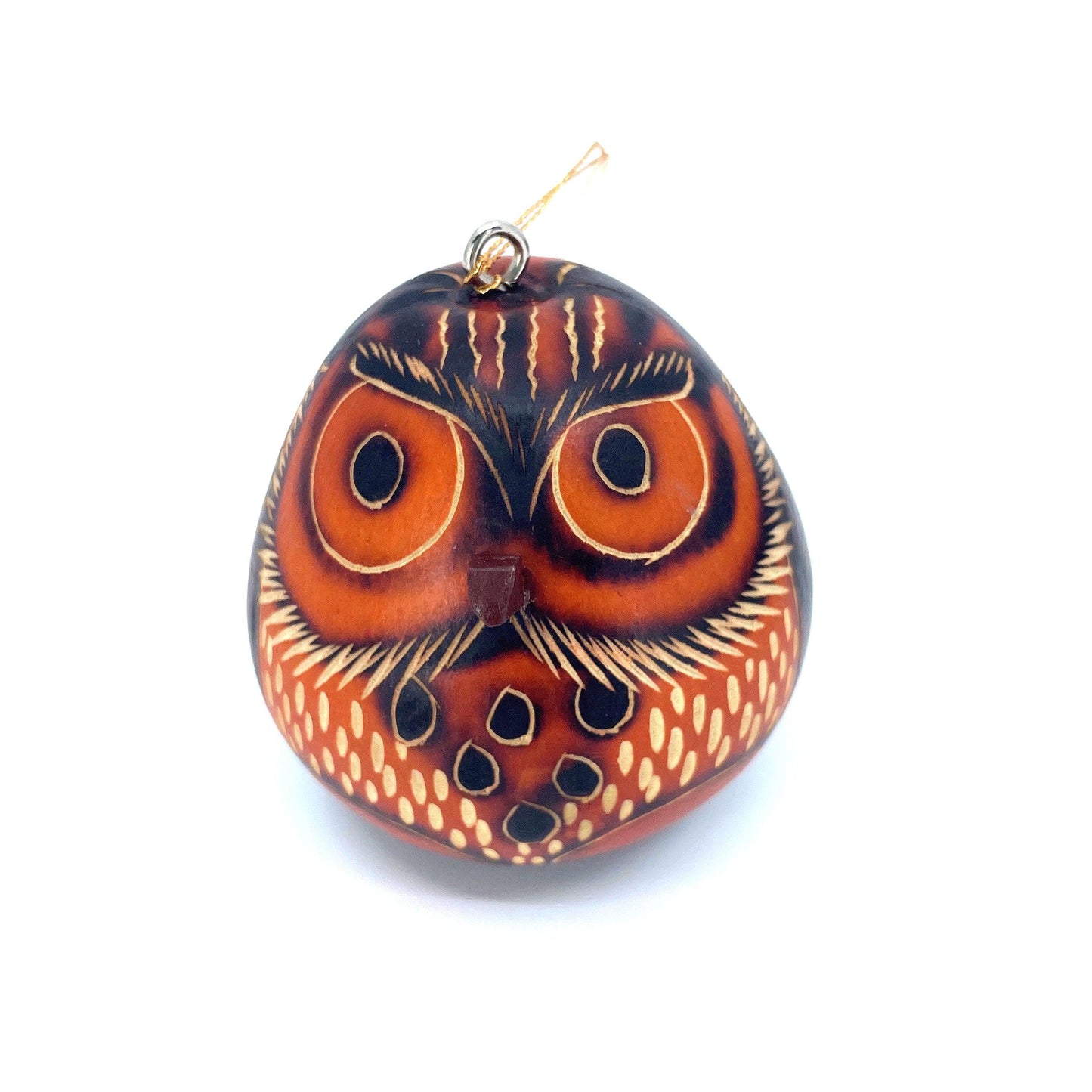 Owl Mini Gourd Ornaments