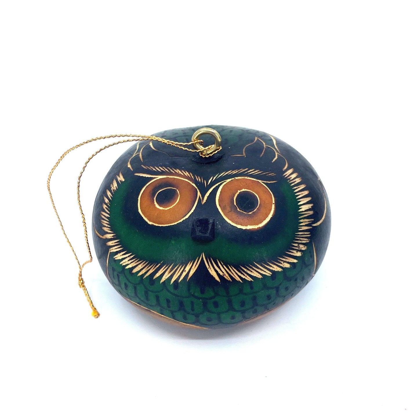 Owl Mini Gourd Ornaments