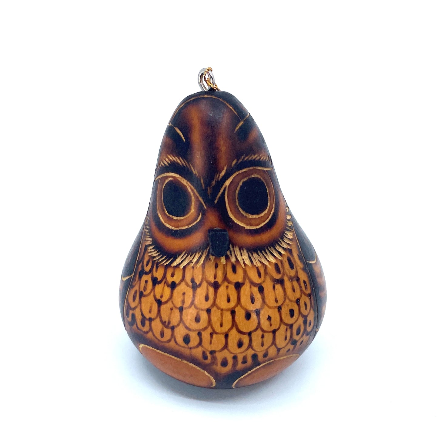 Owl Mini Gourd Ornaments
