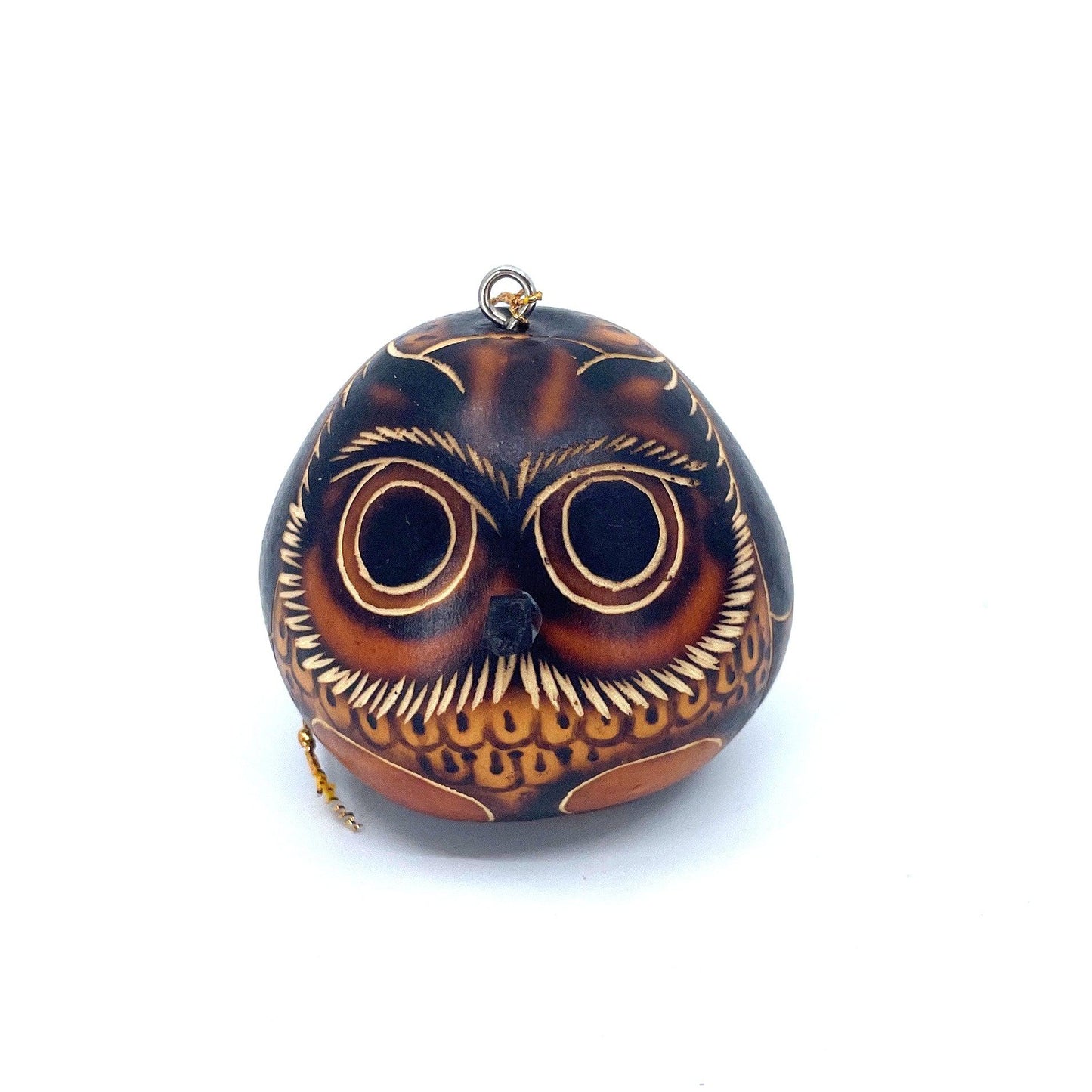 Owl Mini Gourd Ornaments