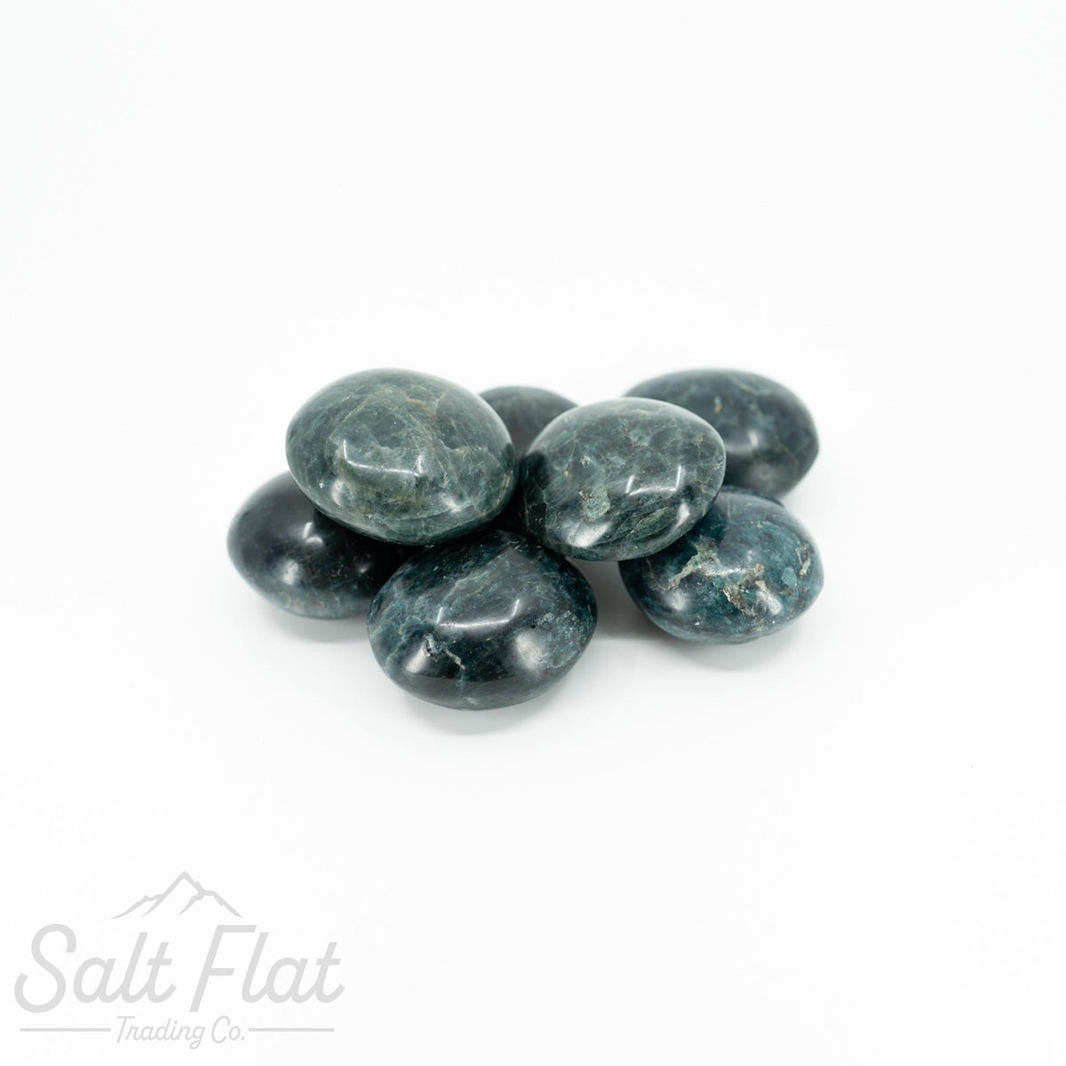 Blue Apatite Palm Stone