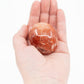 Red Hematoid Palm Stone