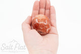 Red Hematoid Palm Stone