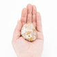 Flower Agate Palm Stone
