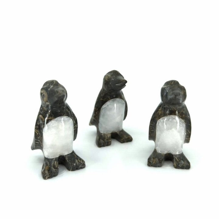 2" Marble Imperial Penguin