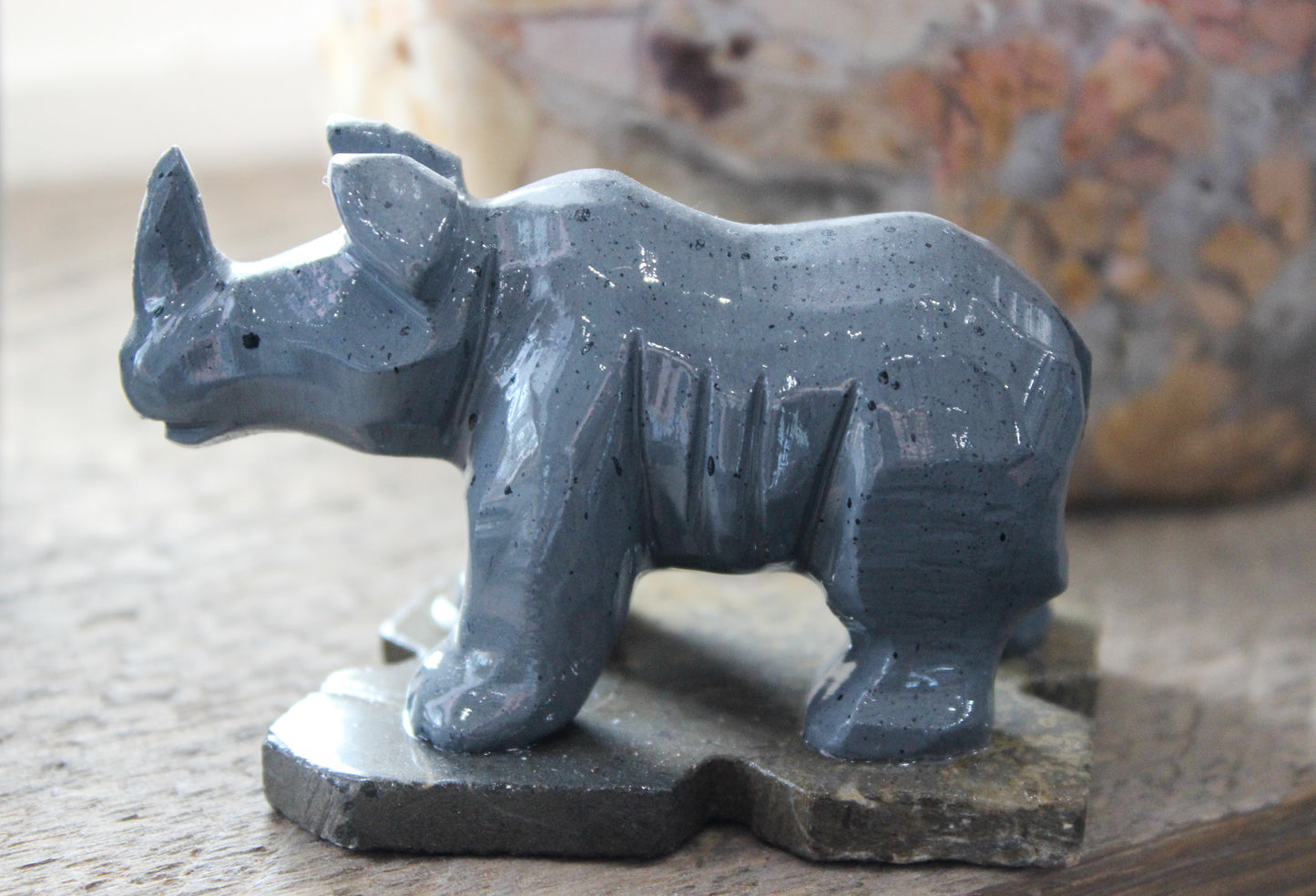 2'' Marble Rhino