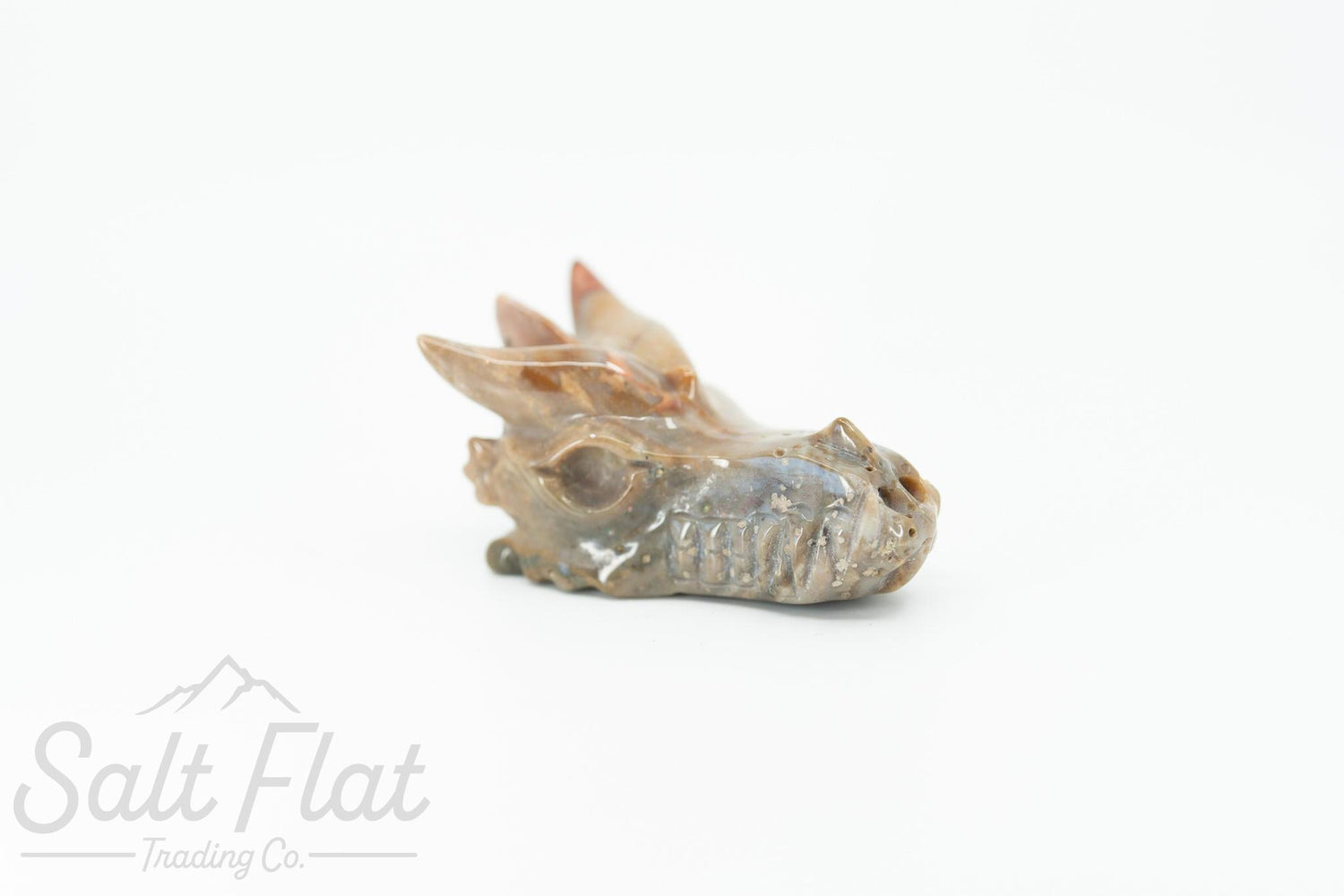 Crystal Dragon Skull