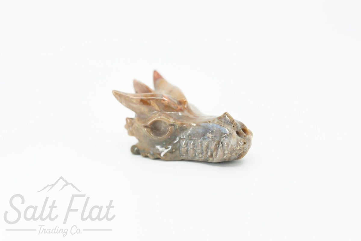 Crystal Dragon Skull